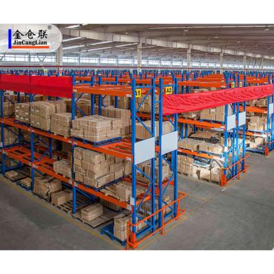 China Corrosion Protection Narrow Aisle Heavy Duty Metal Warehouse Drive In Doubles Deep Pallet Rack Pallet Racks For Pallets for sale