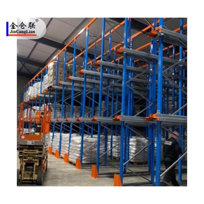 China Intelligent Radio Shuttle Car Rack Corrosion Protection Industrial Pallet Racking Racks And Shelves For Warehouse Storage for sale