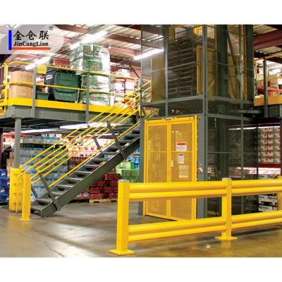 China Corrosion Protection Industrial Storage Racking System 2 Tire Warehouse Mezzanine Rack for sale