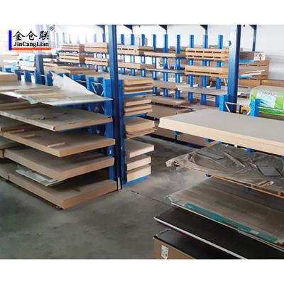 China Heavy Duty Cantilever Rack Wood Aluminum Material Industrial Storage Systems Corrosion Protection Roll Out Pipe for sale