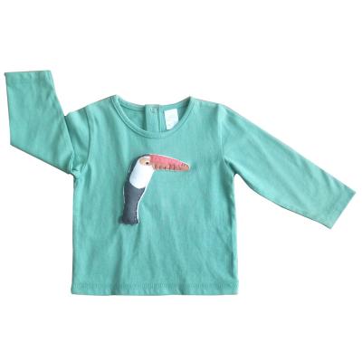 China Anti-pilling new animal cute pattern boy child sale kid clothes 100% cotton t-shirt for sale