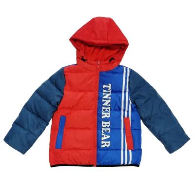 China custom made OEM kids coats Anti-wrinkle outwear children's wear duck feather stripper jacket boy warm children's winter coats for sale