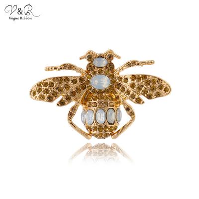 China Designer Brooch - Insect Bee Alloy Animal Brooch - Brooch listing TFP-Z-0286-3 for sale