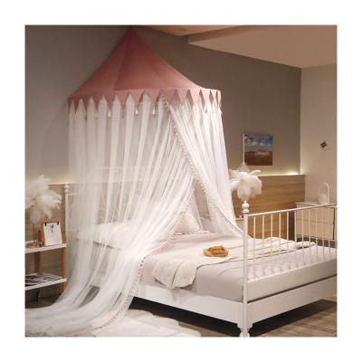 China Children's anti-drop mosquito nets two-door zipper single/queen/king bed yurt bottom mosquito net for sale