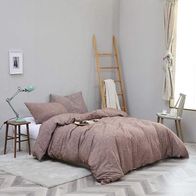 China Factory Cheap Linen Bedding Sheet Set Hotel 100% Linen Quiltswashed Linen Duvet Cover for sale