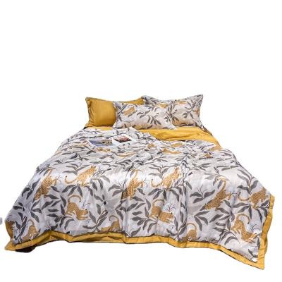 Chine Bancy Bed Sheet Set Bancy-T-103 Anti Dust Mite Wedding Silk Bedding Set à vendre