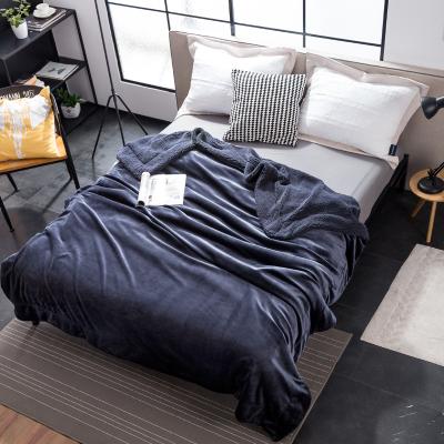 China Cheap Price Good Quality Plain Super Soft Blanket Queen Size Designer Throw Luxury Blanket from China Manufacturer for sale