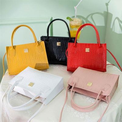 China The ONLY stylish leather purses and fashion best-selling solid color handbags cross - body bags women handbags for sale