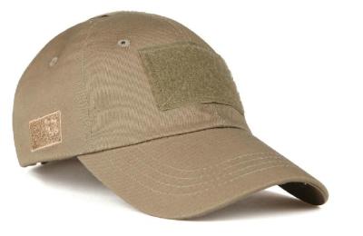 China Velcro Patches Tactical Baseball Cap 100% Cotton 56cm Curve Brim for sale