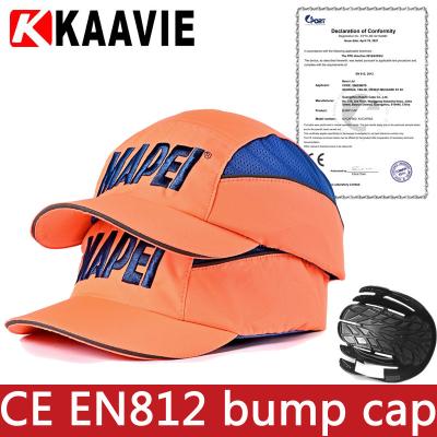 China CE EN812 Hi Vis Bump Cap Safety Baseball Style Impact Resistant for sale