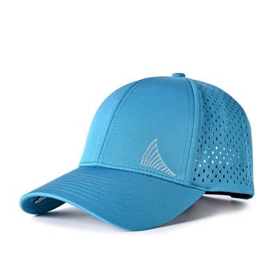 China SGS Laser Hole Breathable Mesh Trucker Caps for sale