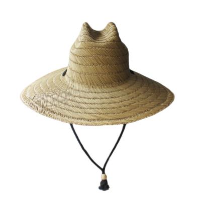 China ODM Surf Beach Straw Sun Hats Natural Hollow Grass For Man Women for sale