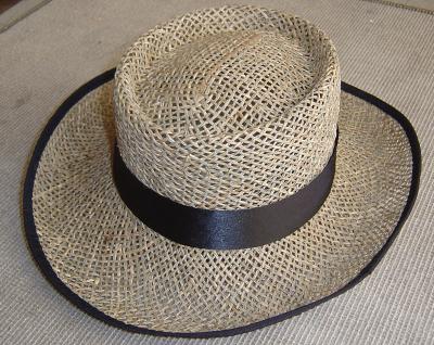 China Wide Brim Plain Blank Straw Sun Hats UV Protection Coolie Wheat 58cm for sale