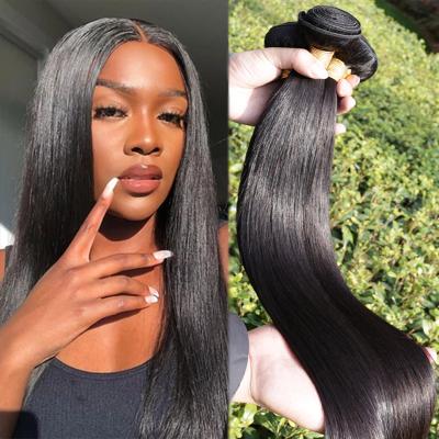 China Wholesale 12A Barely Shedding Thick Soft Smooth Cuticle Aligned Raw Virgin Indian Hair , Unprocessed Remy Hair Extension 100 Free Sample Bundles Cheap Seller for sale