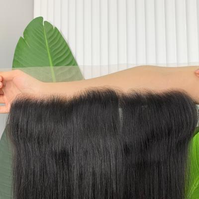 China Wholesale Barely Shedding Thick Smooth Soft Hair Ear To Ear Lace Closure, Swiss Lace Front Closure 5x5 6x6 7x7 Lace Closure for sale