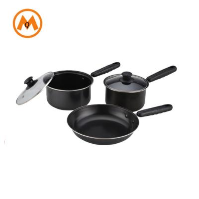 China Viable Pressed Non Stick Carbon Steel Pan High Quality Iron Pan for sale