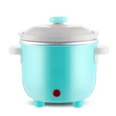 China Outdoor Electric Mini Slow Cooker Multifunctional Rice Cooker with Ceramic Inner Pot for sale