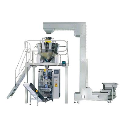 China Food Mexico Automatic Tortilla Chip Weighing And Packaging Machine for sale