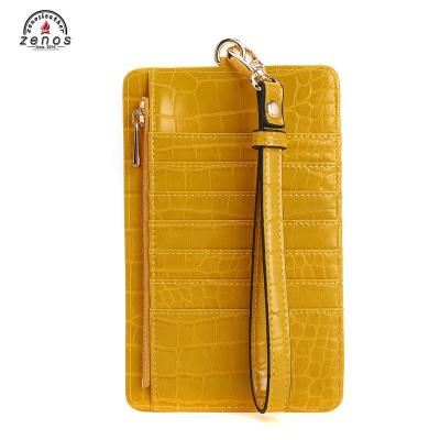 China ENGLAND NAME Luxury Large Capacity Wallet Card Holder Leather Card Holder Cash Money Wallet Bag for sale