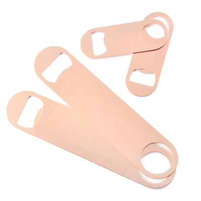 China Custom Viable Hot Selling Amazon Blank Sublimation Bottle Opener Bar Beer Flat Beer Bottle Opener For Bar for sale