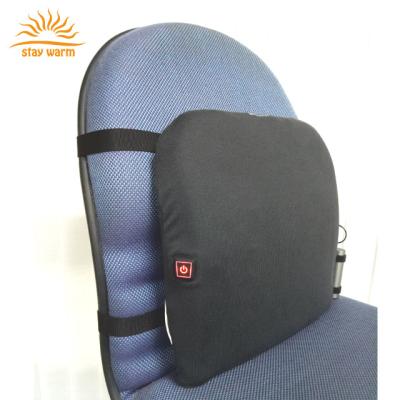 China New Style Memory Heated Back Cushion Utilize Carbon Fiber Far Infrared Heating Pad for sale