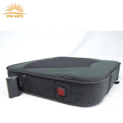 China Business rechargeable battery operated heated cushion for ourdoor for sale