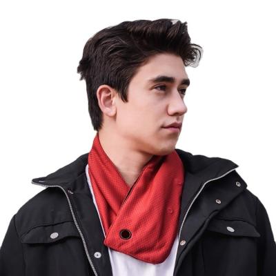 China Mid ready to ship fashion 5V USB unisex carbon fiber heating technology heated scarf for sale