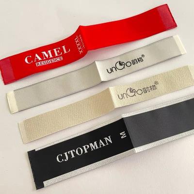 China Washable Design China Label Apparel Label Custom Woven Apparel Labels for sale