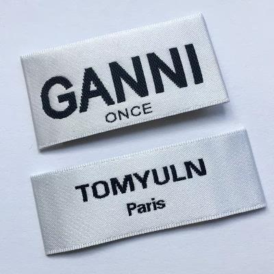 China Woven Washable High Quality Key Label Labels For Woven Apparel Custom for sale