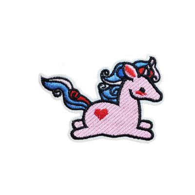 China Sustainable Cartoon Embroidered Patch 9pcs/Bag Iron On For Popular Clothing Kids Clothes Embroidery Patches for sale