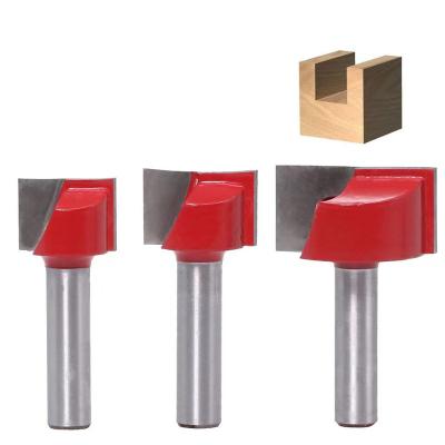 China Furniture 8mm Lower Leg Cleaning Bit Wood Grooving Router Bit Set For Woodworking 3D Profile Carbide Tilted Milling Cutter for sale