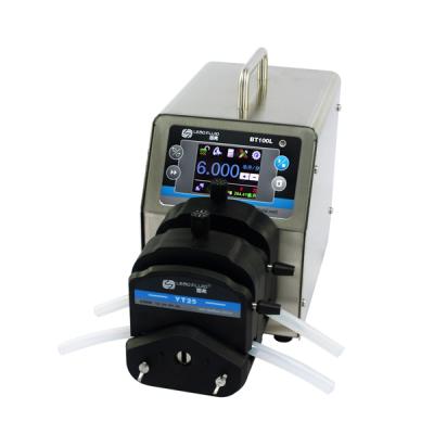 China Automotive Industry Liquid Lead Double Head Peristaltic Pump for sale