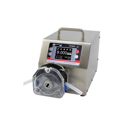 China IP Grade High Lead 3000mlmin Liquid High Flow Multichannel Liquid Dispensing Peristaltic Pump for sale