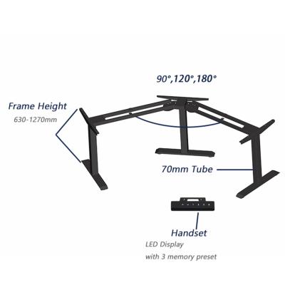 China (Size) FENGYI Modern Ergonomic Adjustable Sit Stand Height Adjustable Computer Electric Smart Desk for sale