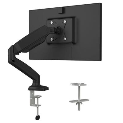 China Plastic+Steel Desktop Computer Monitor Arm Bracket Support Base LCD Mount Monitor Stand for sale