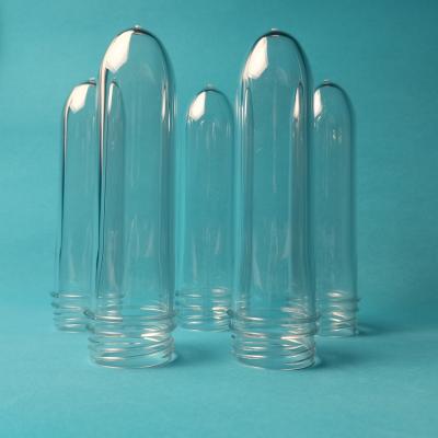 China Disposable Food PET Bottled Water Bottle Embryo Tube 45 Mouth 110g for sale