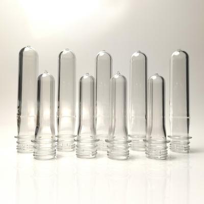 China High Quality Plastic PET Bottle Embryo 28mm18g 23g 25g 40g 45g 50g For 300mL-2L Filling Bottle Customized Embryo for sale