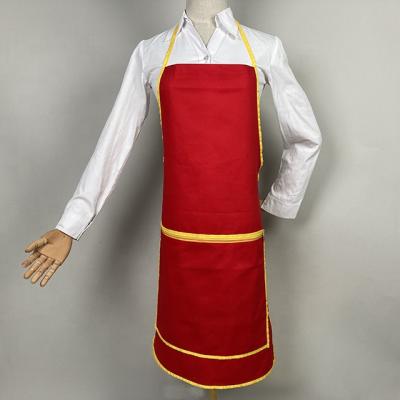 China Drink / Food Cotton Cloth Novelty Apron Canvas Denim Disposable Waist Apron Custom Cooking Kitchen Aprons Nail Cotton for sale