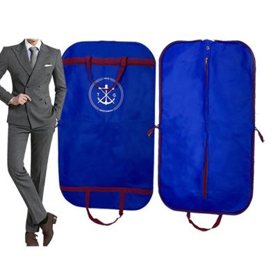 China Custom Storage Garment Suit Bag Customized Suit Cases Travel Luggage Bag Suit Storage Folding Bag Canvas for sale