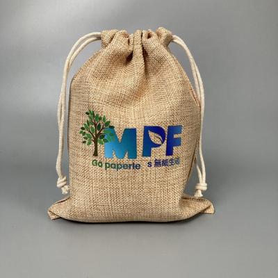 China Price 50Kgs Jute Hessian Sand Bag 100Kgs Jute Hessian Cord Or Handle Plain Use Hessian Cord Returning Bags Custom For Sale for sale