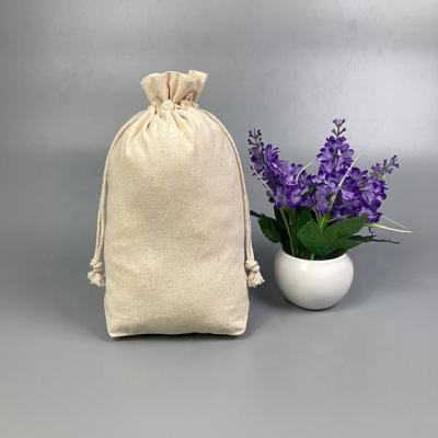 China Custom Eco Cotton Rope Or Handle Small Drawstring Bag With Large Pocket Satin Drawstring Bag Promotion Polyester Fabric Drawstring Bag for sale