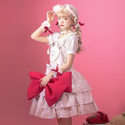 China Lolita Popular Sweet Style Girl dresses Little Cat Lolita Party Frock Beautiful Festival birthday Halloween equipment wholesale dress for sale