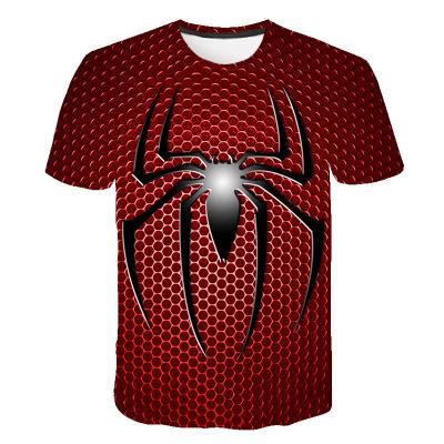 China Hot Parallel Universe Spiderman T-shirt Spiderman Customs Halloween Factory Sale Spiderman Comic Short Sleeve Spider-Man Costume for sale