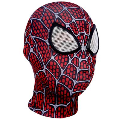 China Polyester TV and Movie Halloween Marvel Movies Costume Spider-Man Cosplay Headgear Superhero Party Cosplay Clothes for sale