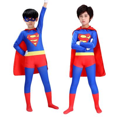 China New show factory children jumpsuit superman party clothes cosplay costumes Cosplay clothing for sale