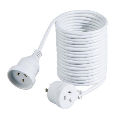 China White Home Appliance CABLE Piggyback Power Extension Lead UNI 240VAC 10AMP 10 Meter for sale