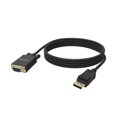 China COMPUTER FOINNEX Full HD 1080p DP to VGA Cable Adapters PVC and Pure Copper for sale