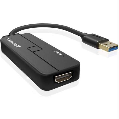 China Simple Installation of COMPUTER FOINNEX 3.0 USB to HDMI Adapter Cable HDMI Video Capture Card for sale