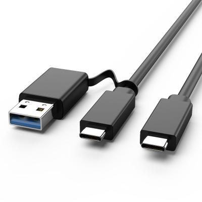 China FOINNEX 3 in 1 USB Transfer High Speed ​​Adapter 40GBP Transimition High Speed ​​Data Cable with Thunderbolt Fast Charging Universal USB Cabo Cable for sale