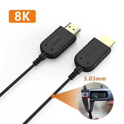 China COMPUTER HDMI cable converter for TV to computer audio and video signal transmission cable 8k 3d 1080p HDMI to small for sale